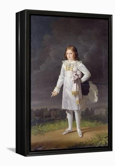 Frederic-Napoleon-Barbara Krafft-Framed Premier Image Canvas