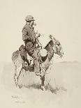 A New Year on the Cimarron, 1901 (Oil on Canvas)-Frederic Remington-Giclee Print