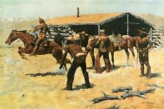 The Halted Stagecoach-Frederic Sackrider Remington-Giclee Print