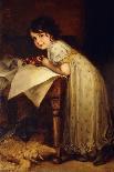 The Artist's Daughter, Hilde-Frederich August Kaulbach-Giclee Print