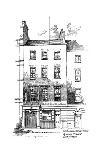Oliver Goldsmith's House, 2 Brick Court, Temple, London, 1912-Frederick Adcock-Giclee Print