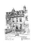 Thomas De Quincey's House, Soho, London, 1912-Frederick Adcock-Giclee Print