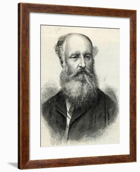 Frederick Arrow (D.1875) from the 'Illustrated London News' 31st July, 1875-null-Framed Giclee Print