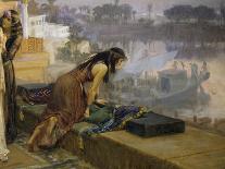 Cleopatra on the Terraces of Philae, 1896-Frederick Arthur Bridgman-Giclee Print