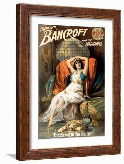 Frederick Bancroft, Prince of Magicians-null-Framed Art Print