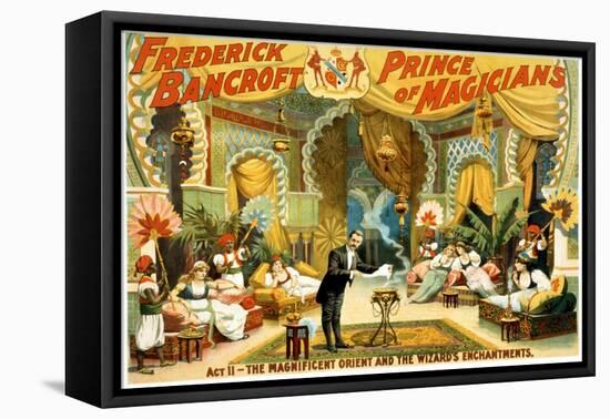 Frederick Bancroft, Prince of Magicians-null-Framed Stretched Canvas