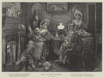 Cosy Old Maids' Christmas-Frederick Barnard-Giclee Print
