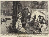 Cosy Old Maids' Christmas-Frederick Barnard-Giclee Print