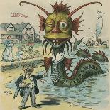 Sea-Serpent Season-Frederick Burr Opper-Art Print