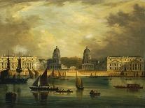 A View of Greenwich, from the River-Frederick Calvert-Giclee Print