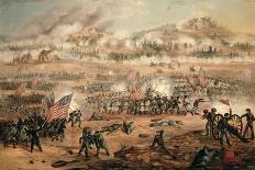 The Union Attack on Marye's Heights During the Battle of Fredericksburg, 13th December 1862-Frederick Carada-Giclee Print