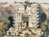 Gateway of the Great Teocallis, from 'Views of Ancient Monuments in Central America, Chiapas and…-Frederick Catherwood-Giclee Print
