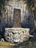 Views of Ancient Monuments in Palenque, Illustration from 'Incidents of Travel in Central…-Frederick Catherwood-Giclee Print