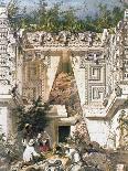 Palace of the Governors, Uxmal, Yucatan, Mexico, 1844-Frederick Catherwood-Giclee Print