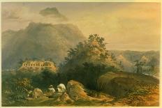 Views of Ancient Monuments in Palenque, Illustration from 'Incidents of Travel in Central…-Frederick Catherwood-Giclee Print