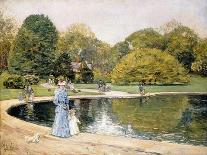 Spanish Ledges-Frederick Childe Hassam-Framed Stretched Canvas