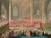 The Coronation of King George IV in Westminster Abbey, London, 19th July, 1821-Frederick Christian Lewis-Giclee Print