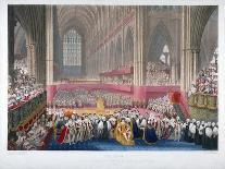 The Coronation of King George IV in Westminster Abbey, London, 19th July, 1821-Frederick Christian Lewis-Giclee Print