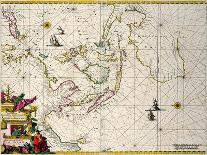 Map Of The World: 'Nova Orbis Tabula in Lucem Edita'. Amsterdam. 1680-Frederick de Wit-Framed Giclee Print