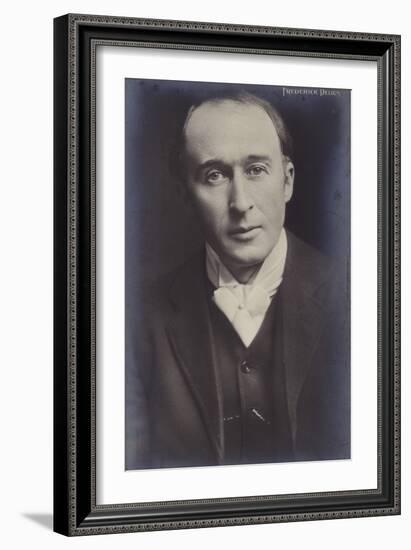 Frederick Delius, English Composer (1862-1934)-null-Framed Photographic Print