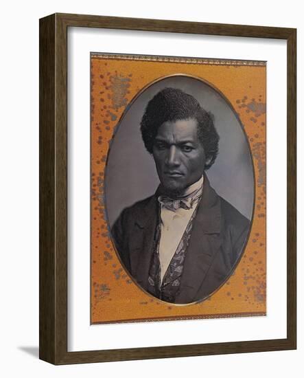 Frederick Douglass, American Abolitionist-Science Source-Framed Giclee Print