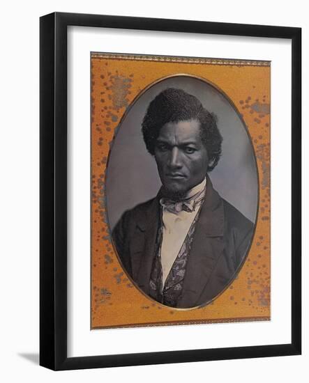 Frederick Douglass, American Abolitionist-Science Source-Framed Giclee Print