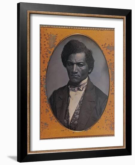 Frederick Douglass, American Abolitionist-Science Source-Framed Giclee Print