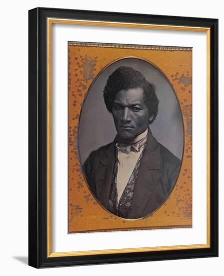 Frederick Douglass, American Abolitionist-Science Source-Framed Giclee Print