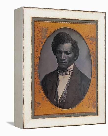 Frederick Douglass, American Abolitionist-Science Source-Framed Premier Image Canvas