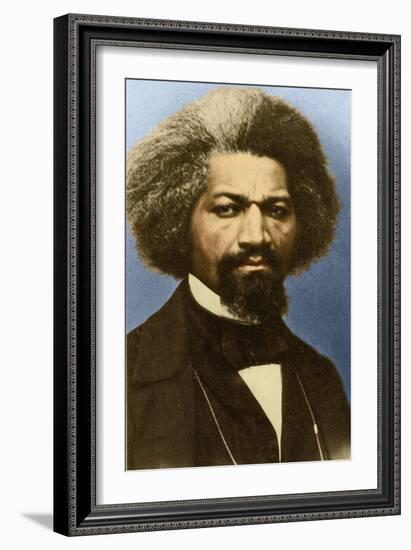 Frederick Douglass, American Abolitionist-Science Source-Framed Giclee Print