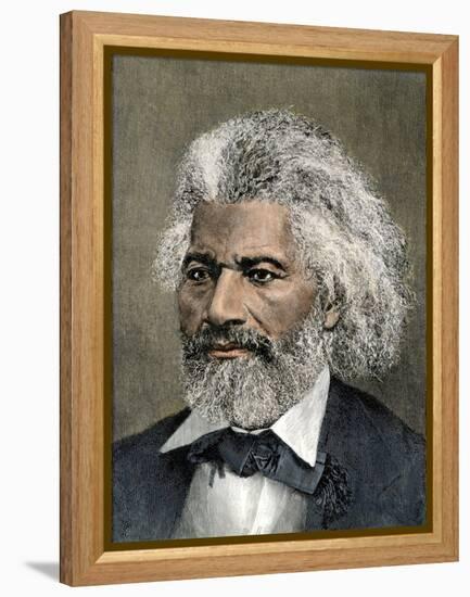 Frederick Douglass Portrait-null-Framed Premier Image Canvas