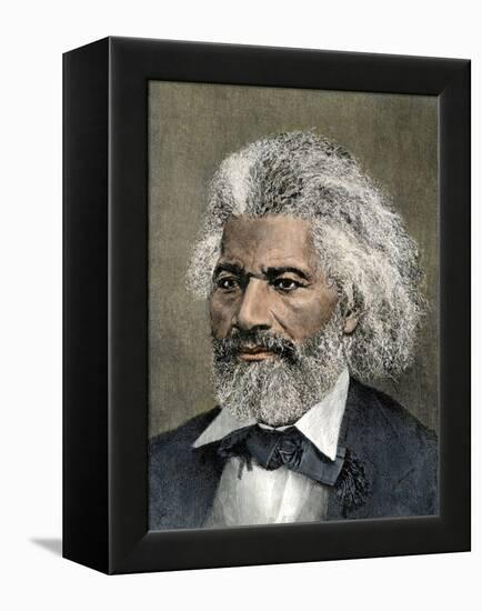 Frederick Douglass Portrait-null-Framed Premier Image Canvas