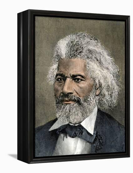 Frederick Douglass Portrait-null-Framed Premier Image Canvas