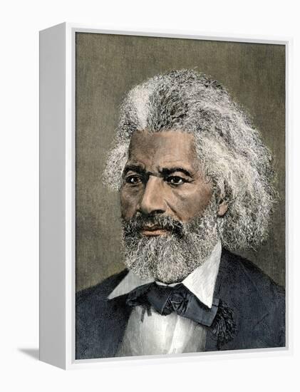 Frederick Douglass Portrait-null-Framed Premier Image Canvas