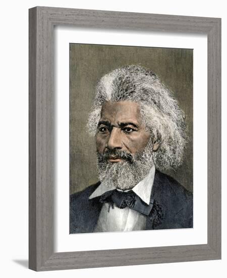 Frederick Douglass Portrait-null-Framed Giclee Print