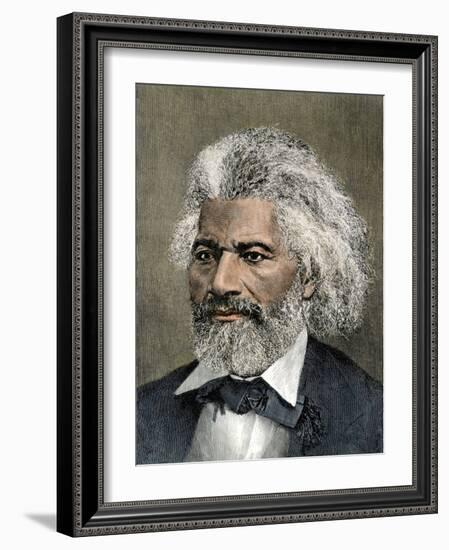 Frederick Douglass Portrait-null-Framed Giclee Print