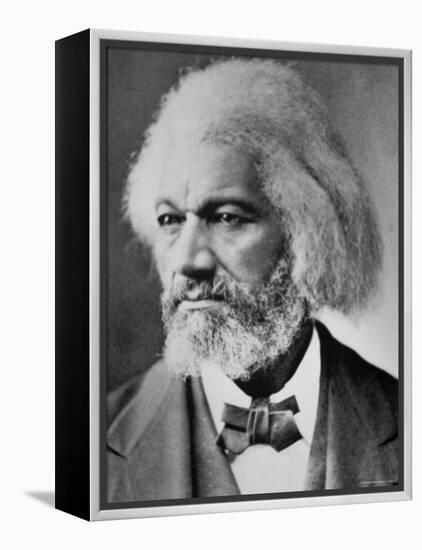 Frederick Douglass-Mathew Brady-Framed Premier Image Canvas