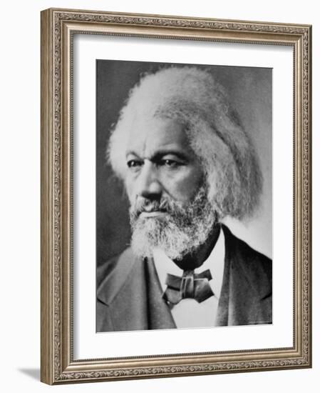 Frederick Douglass-Mathew Brady-Framed Photographic Print