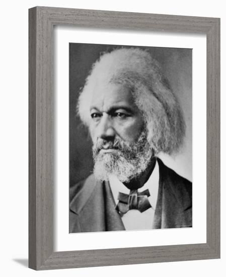Frederick Douglass-Mathew Brady-Framed Photographic Print