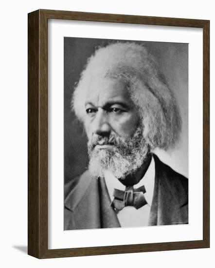 Frederick Douglass-Mathew Brady-Framed Photographic Print