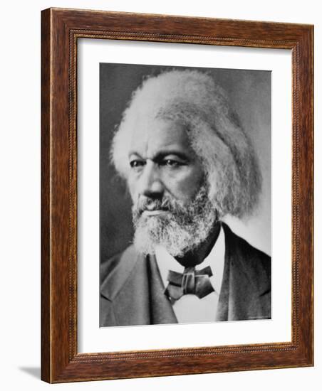 Frederick Douglass-Mathew Brady-Framed Photographic Print