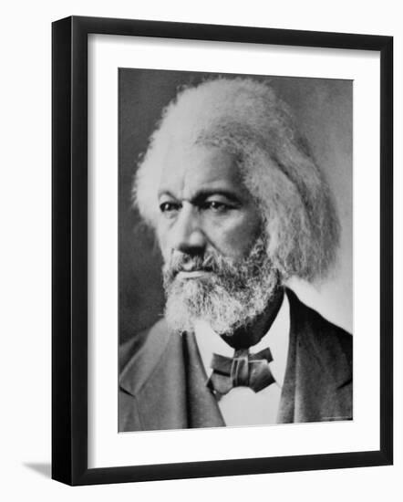 Frederick Douglass-Mathew Brady-Framed Photographic Print