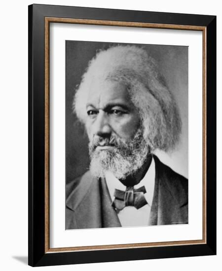 Frederick Douglass-Mathew Brady-Framed Photographic Print