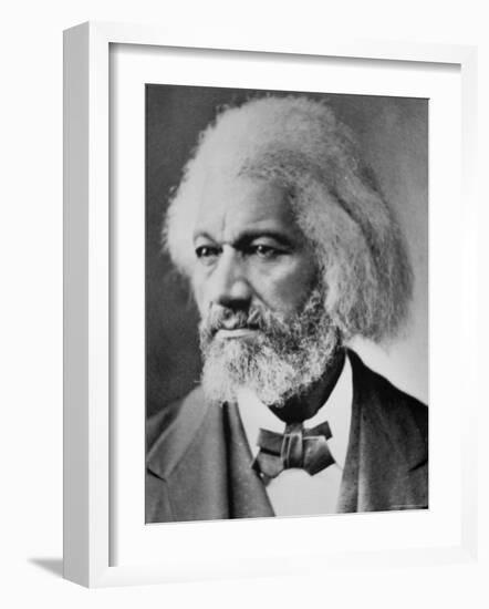 Frederick Douglass-Mathew Brady-Framed Photographic Print