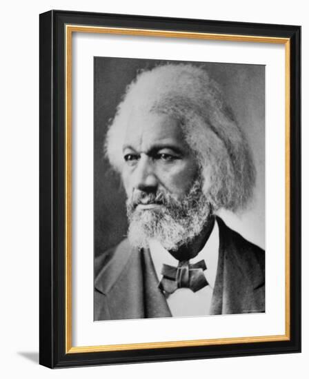 Frederick Douglass-Mathew Brady-Framed Photographic Print