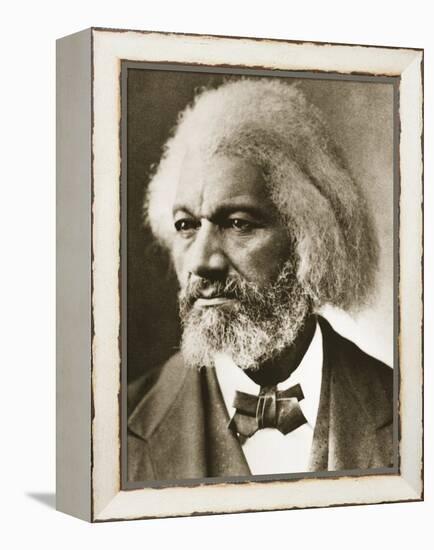 Frederick Douglass-Mathew Brady-Framed Premier Image Canvas