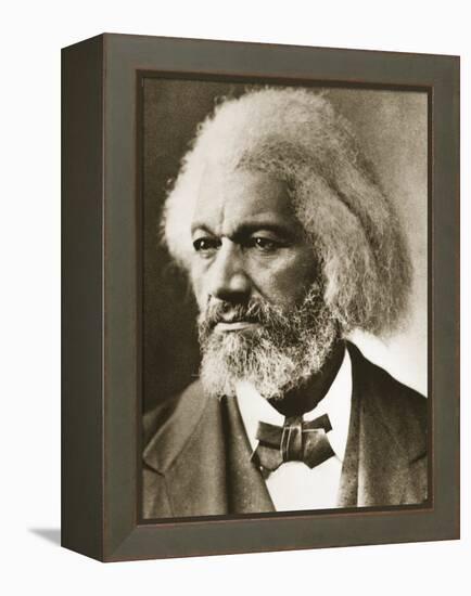 Frederick Douglass-Mathew Brady-Framed Premier Image Canvas