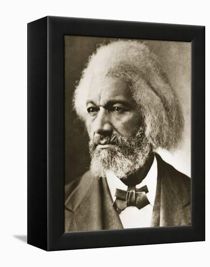 Frederick Douglass-Mathew Brady-Framed Premier Image Canvas