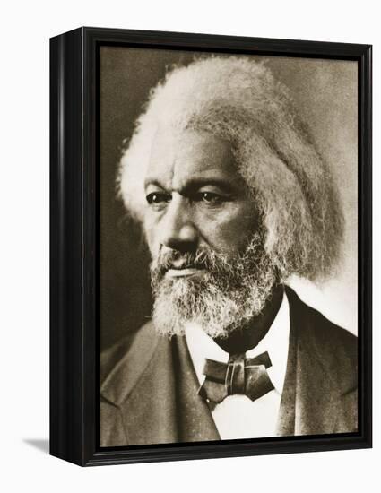 Frederick Douglass-Mathew Brady-Framed Premier Image Canvas