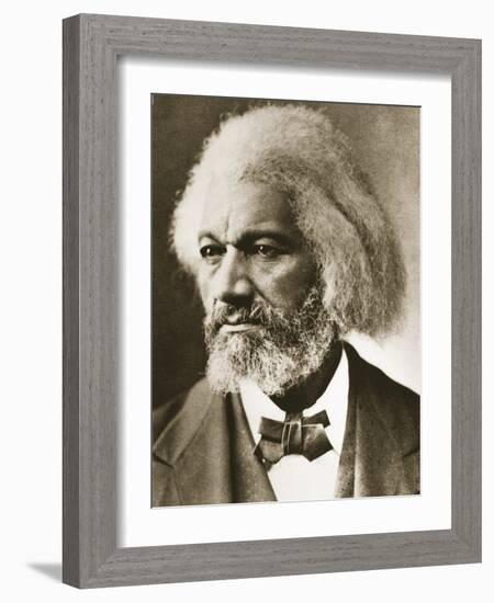 Frederick Douglass-Mathew Brady-Framed Giclee Print